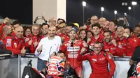 CEO Ducati, Claudio Domenicali, menyebut perjalanan MotoGP 2019 masih sangat panjang dan Andrea Dovizioso masih bisa mengeluarkan penampilan terbaiknya. (AFP/Karim Jaafar)