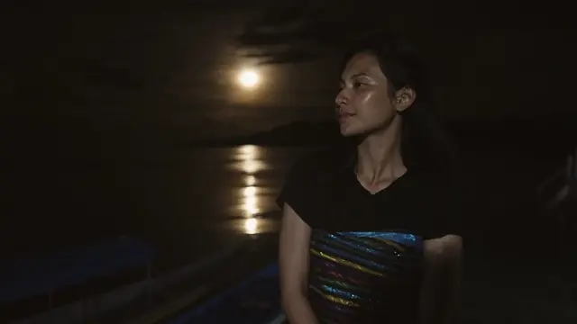 Momen Mesra Arie Kriting dan Indah Permatasari Honeymoon di Raja Ampat. (Sumber: Instagram/indahpermatas)