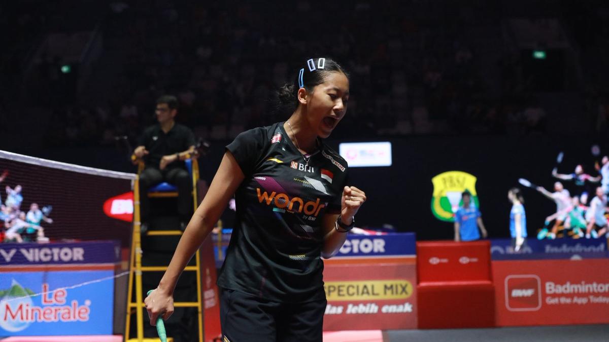 Putri KW Optimistis Kalahkan Akane Yamaguchi di Perempat Final Indonesia Open 2025