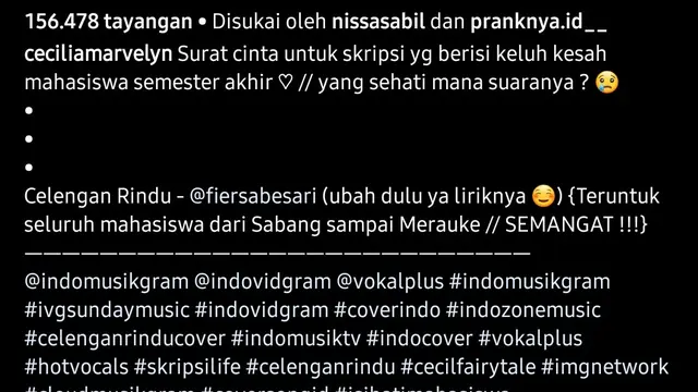 Cover Lagu Fiersa Besari