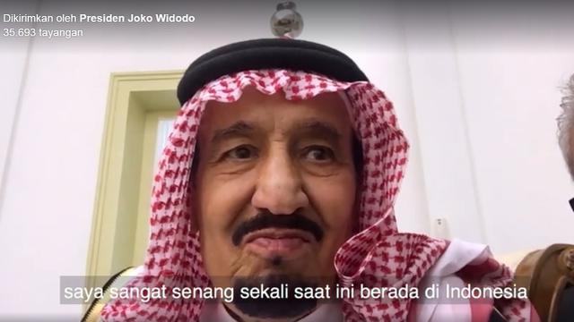 Presiden Jokowi Bikin Vlog Saat Makan Siang Bersama Raja Salman News Liputan6 Com