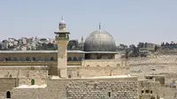 Kubah Masjid Al Aqsa di Kompleks Al Haram Al Sharif (Temple Mount), Kota Tua Yerusalem (Andrew Shiva / Wikipedia / Creative Commons CC-BY SA 4.0)