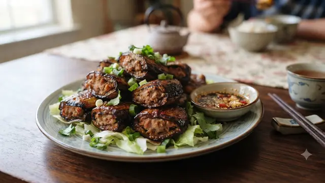 Resep Terong Isi Goreng Renyah