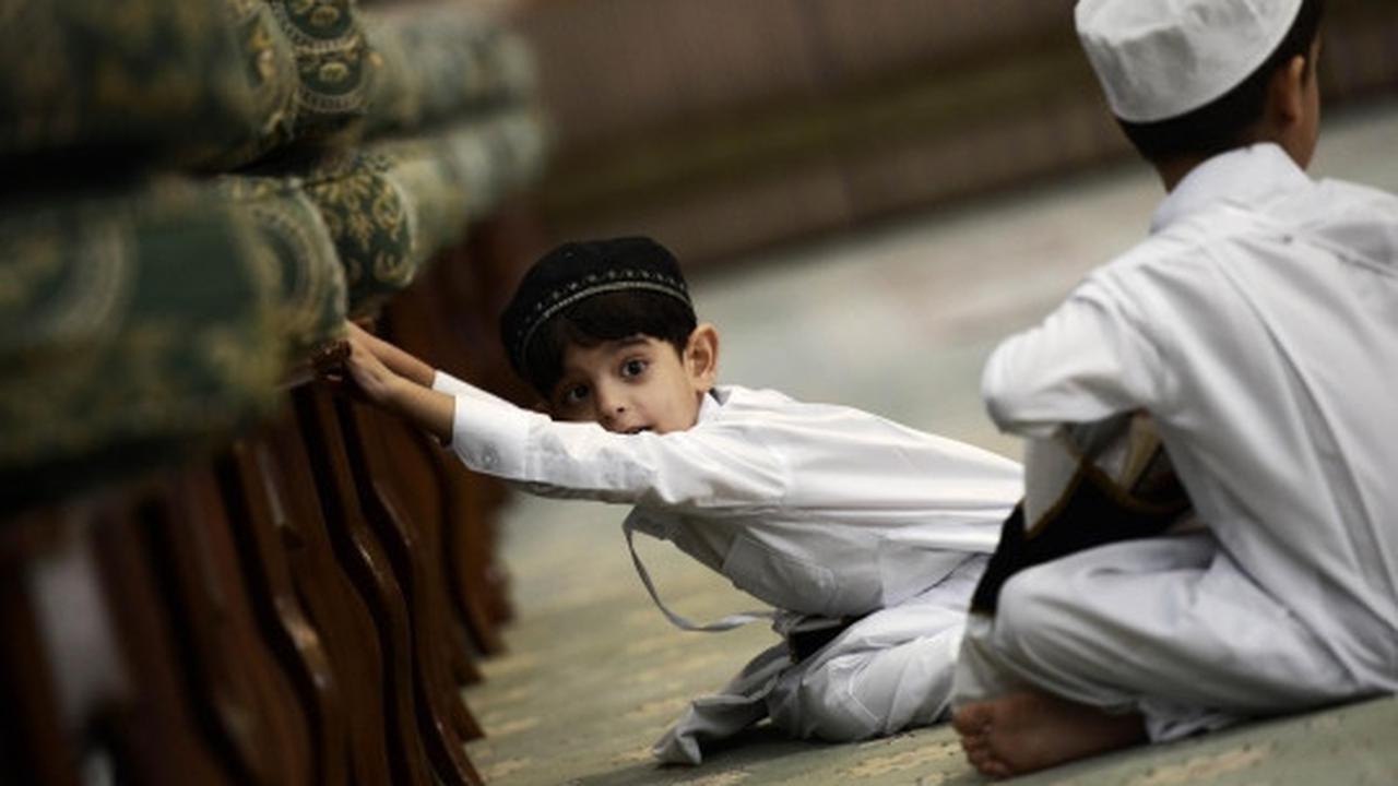 Keceriaan bocah di Bahrain belajar baca Alquran