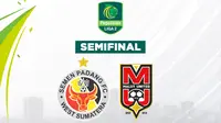 Semifinal Liga 2 - Semen Padang Vs Malut United (Bola.com/Adreanus Titus)