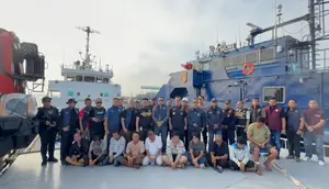 2,6 Ton Sabu Cair Gagal Diselundupkan Kapal Berbendera Tanzania