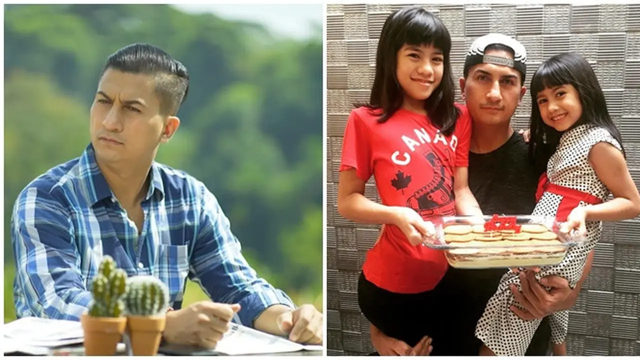 Kerap Jadi Suami Antagonis, Ini 6 Momen Manis Erwin Cortez Bareng Buah Hati