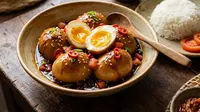 Resep Telur Rebus Bumbu Kecap Pedas dan Wijen, Gurih Manis dengan Aroma Sedap