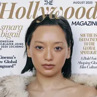 Asmara Abigail jadi cover majalah The Hollywood edisi Agustus 2025, memancarkan pesona eksotisnya setelah menjadi juri Locarno Film Festival ke-78.