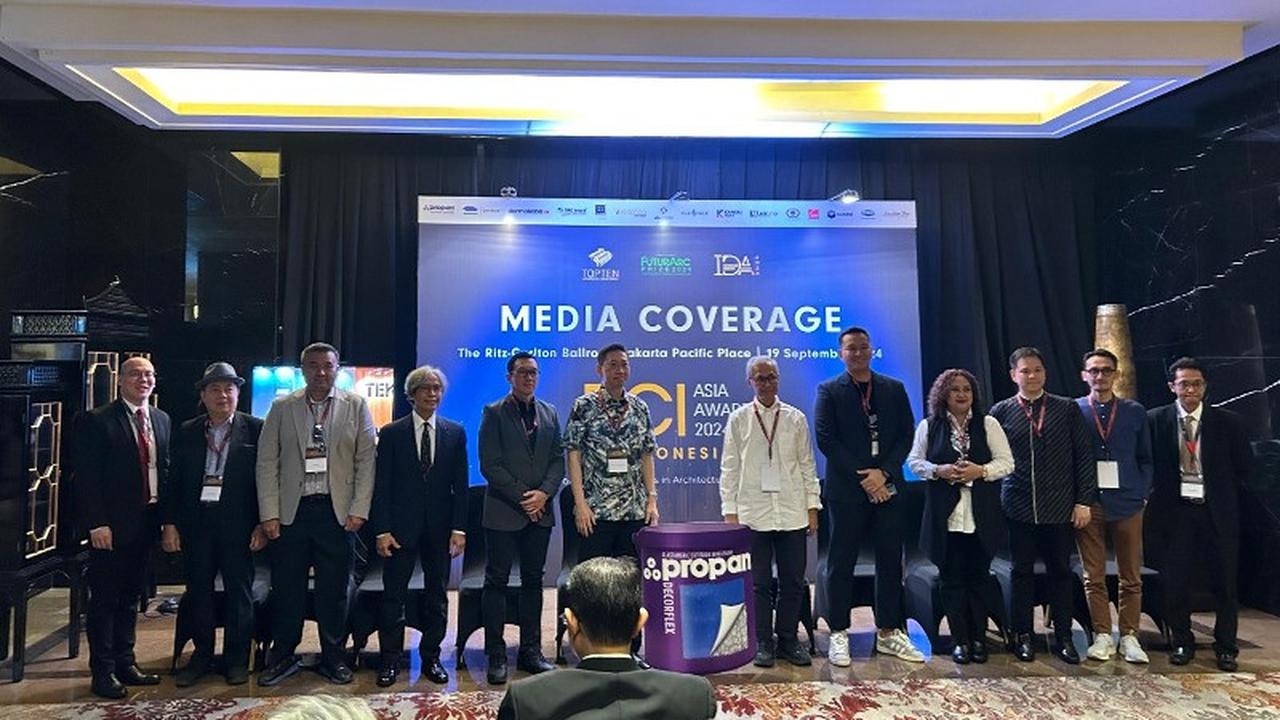 Top 10 Pengembang dan Arsitek Menjadi Award Partner dalam BCI Asia Award 2024