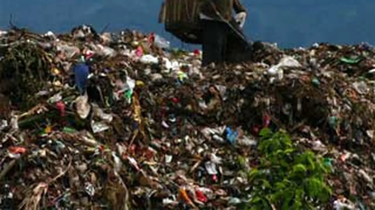 Tumpukan sampah