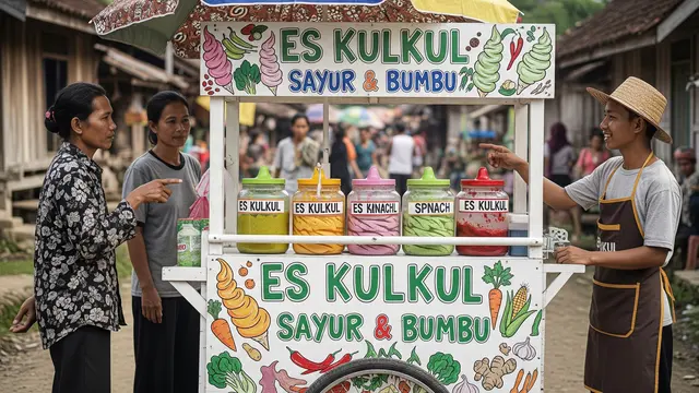 Ide Jualan yang Tidak Boros Gas LPG, Jualan Es Kulkul