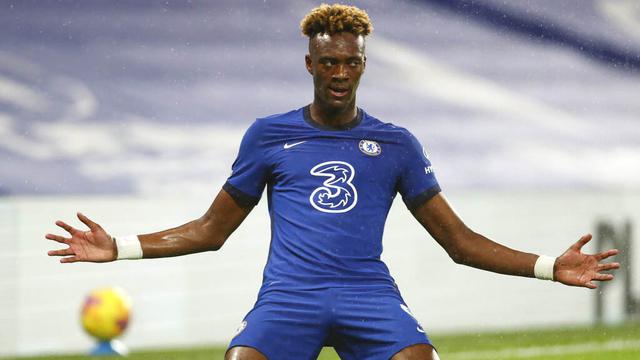Foto Liga Inggris: Tammy Abraham Gemilang, Chelsea Hajar West Ham United 3 Gol Tanpa Balas
