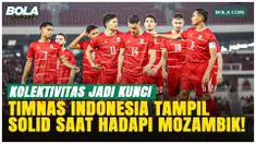 Pelatih Mozambik Sebut Timnas Indonesia Bermain Kompak dan Menyulitkan
