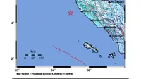 Calang Aceh Jaya Diguncang Gempa Magnitudo 5,9
