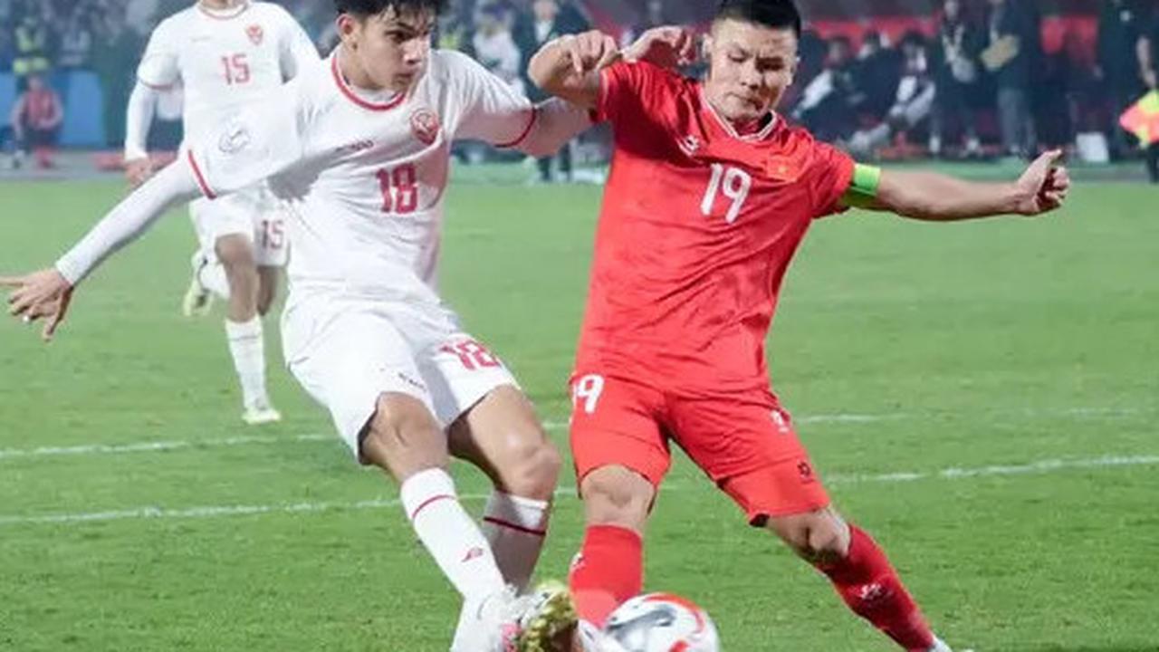 Foto: Perjuangan Pemain Timnas Indonesia saat Melawan Vietnam di Piala AFF 2024, Kalah Tipis