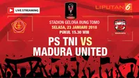 Live Streaming PS TNI Vs Madura United (Liputan6.com / Trie yas)