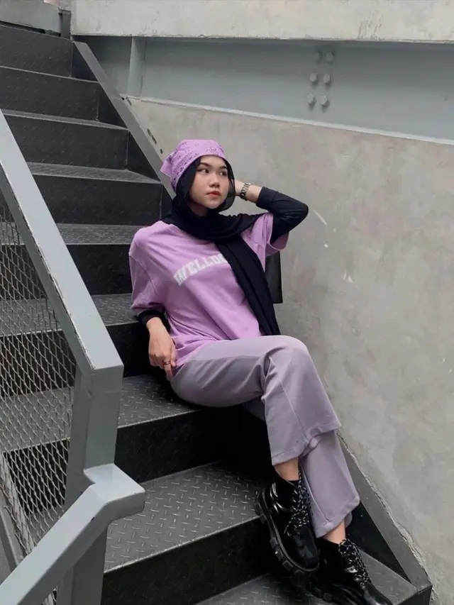 Dress ungu 2