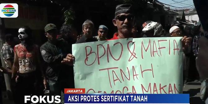 Keluhkan Proses Sertifikat Tanah, Ratusan Warga Datangi Gedung BPN Jaktim