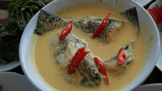 Gangan Ikan Beluko salah satu makanan khas Belitung
