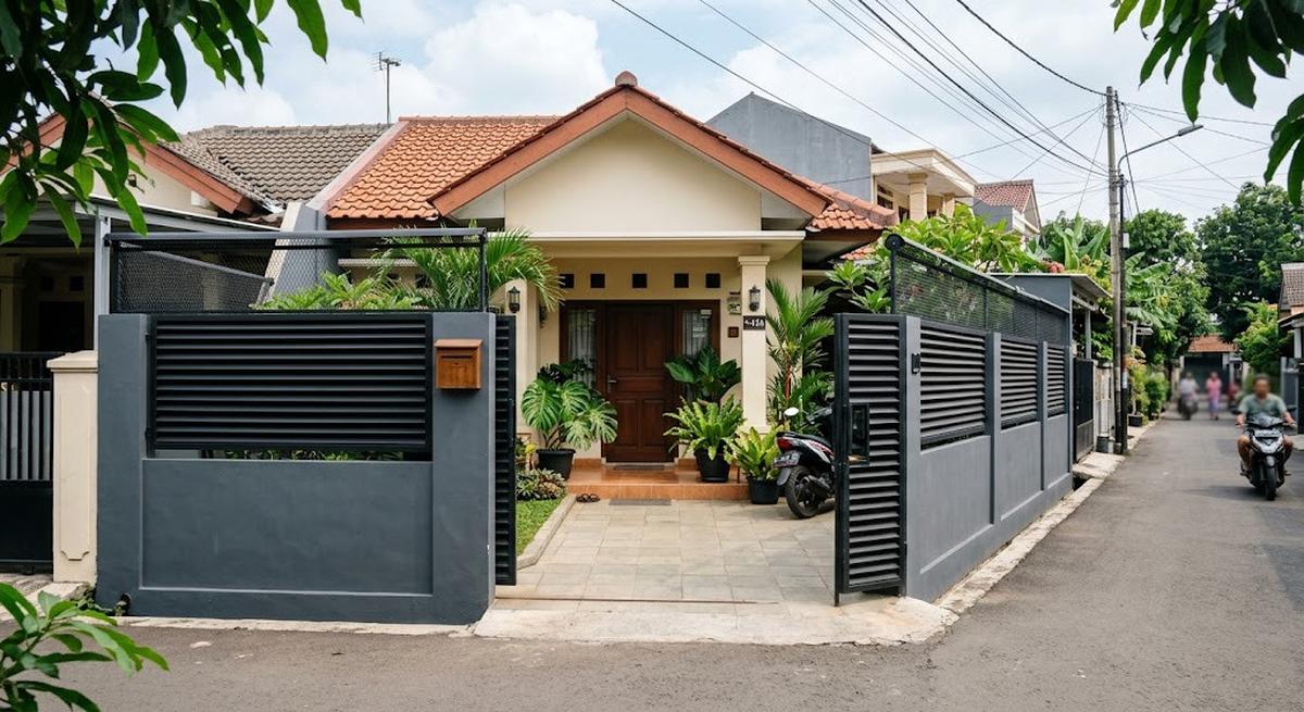 9 Pagar Rumah Ini Bikin Kucing Sulit Masuk Tanpa Merusak Tampilan, Tetap Rapi dan Modern