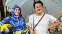 Zaskia Adya Mecca dan suami (Instagram/@zaskiadyamecca)