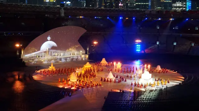 Kemegahan Opening Ceremony Asian Para Games 2018