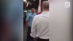 Manajemen Blue Bird memintaa maaf kepada masyarakat, khususnya pada warga asing yang diduga menabrak taksi hingga mengalami kerusakan. P