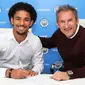 Manchester City mendatangkan Douglas Luiz dari Vasco da Gama. (doc. Manchester City)