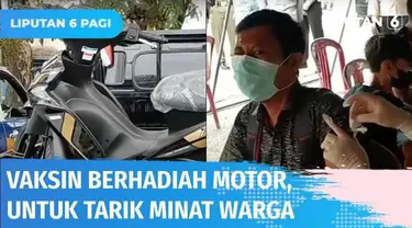 Demi menarik minat masyarakat, Pemerintah Kabupaten Ogan Komering Ulu Selatan menggelar vaksinasi massal booster berhadiah sepeda motor hingga peralatan elektronik lain. Usai disuntik, warga akan diberi kupon berhadiah yang akan diundi.