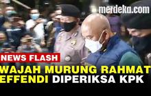 VIDEO: Tertunduk saat Tiba di KPK, Wali Kota Bekasi Rahmat Effendi Irit Bicara