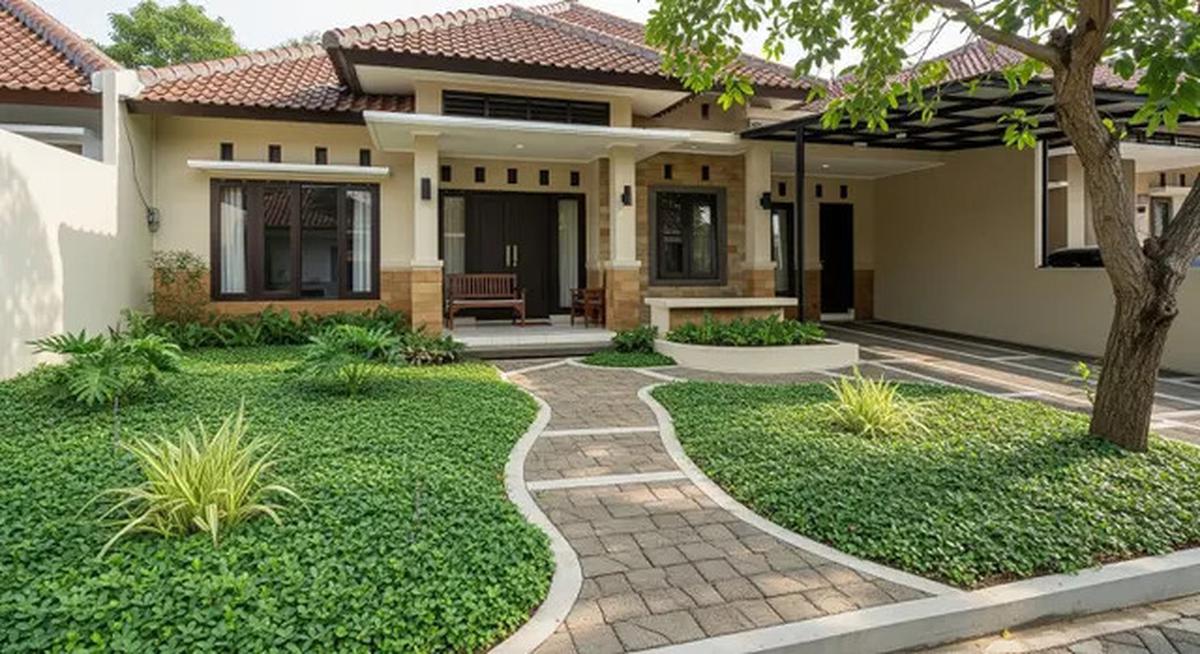 8 Ide Halaman Depan Rumah yang Mudah Dirawat oleh Lansia, Beri Kenyamanan di Keseharian