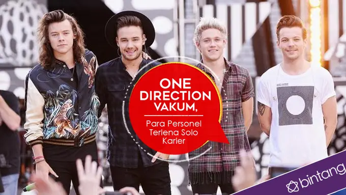 [Bintang] One Direction Vakum, Para Personel Terlena Solo Karier 