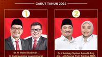 KPUD Kabupaten Garut, Jawa Barat, siap menggelar debat publik perdana kedua pasang calon (Paslon) yang akan berlaga pada Pilkada Garut 2024 nanti malam. (Liputan6.com/Jayadi Supriadin)