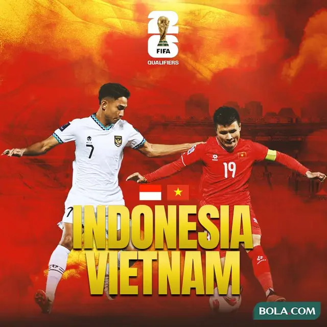 Kualifikasi Piala Dunia 2026 Zona Asia - Duel Antarlini - Timnas Indonesia Vs Vietnam