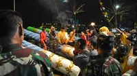 Festival Meriam Karbit menyambut Lebaran di Pontianak, Kalimantan Barat. (Foto: Pemkot Pontianak/Liputan6.com/Raden AMP)