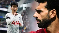 Liga Inggris 2021/2022 tinggal menyisakan dua pertandingan lagi. Ketatnya perebutan juara, persaingan empat besar, hingga upaya untuk keluar dari zona degradasi menjadi cerita menarik hingga akhir musim ini. Selain itu, drama juga muncul dari perburuan sepatu emas usai Son Heung-min berhasil menempel ketat perolehan gol dari Mohamed Salah. Berikut ini daftar pencetak gol terbanyak di Liga Inggris musim ini. (Foto Kolase: AFP/Ian Kington dan AFP/Paul Ellis)