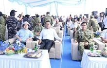 TNI AL Gelar Panen Raya Kedelai di Kabupaten Nganjuk