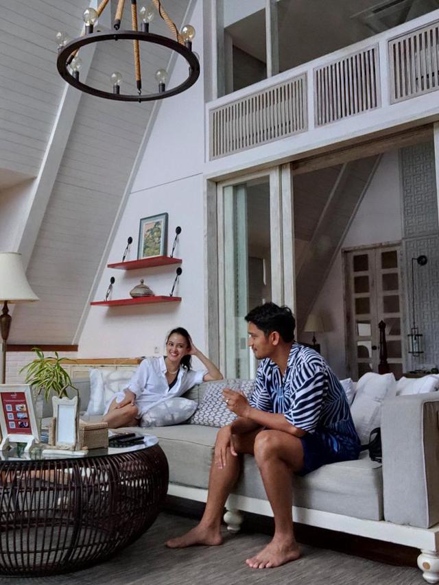6 Momen Honeymoon Ririn Ekawati dan Ibnu Jamil di Bali, Romantis