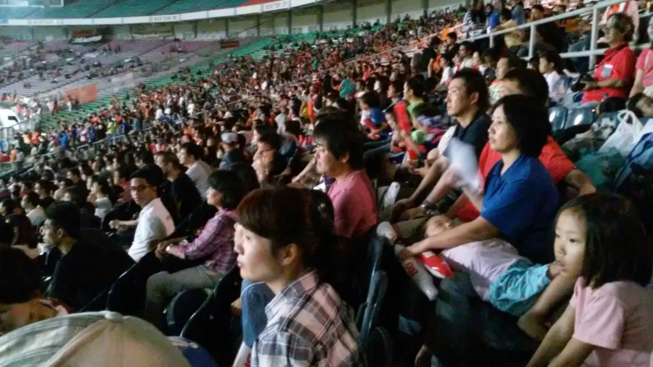 Aksi Gamba Osaka Obati Rindu Warga Jepang di Jakarta