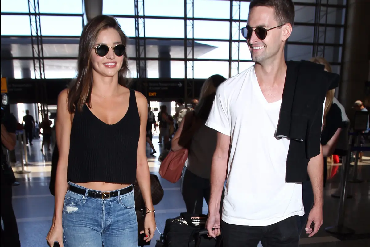 Evan Spiegel Miranda Kerr