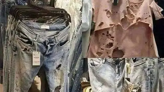 6 Potret Celana Robek Nyeleneh Ini Bikin Tak Habis Pikir