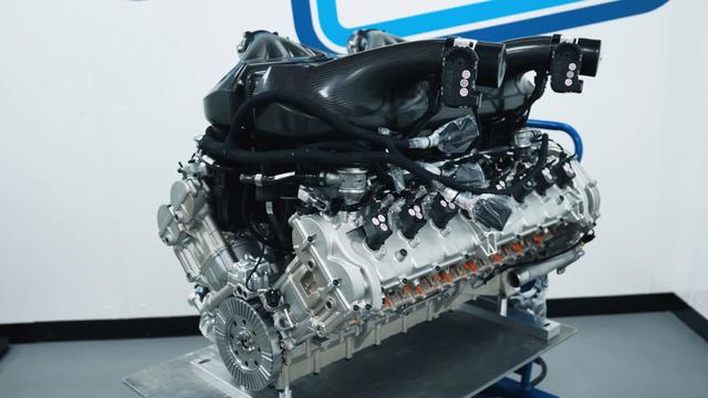 Mesin V16 Bugatti Tourbillon