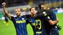 Inter Milan meraih kemenangan 4-2 atas Fiorentina pada laga pekan ke-14 Serie A di Giuseppe Meazza, Senin (28/11/2016). (EPA/Daniel Dal Zennaro)