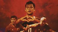 Timnas Indonesia - Asnawi Mangkualam, Alfeandra Dewangga, Pratama Arhan (Bola.com/Adreanus Titus)