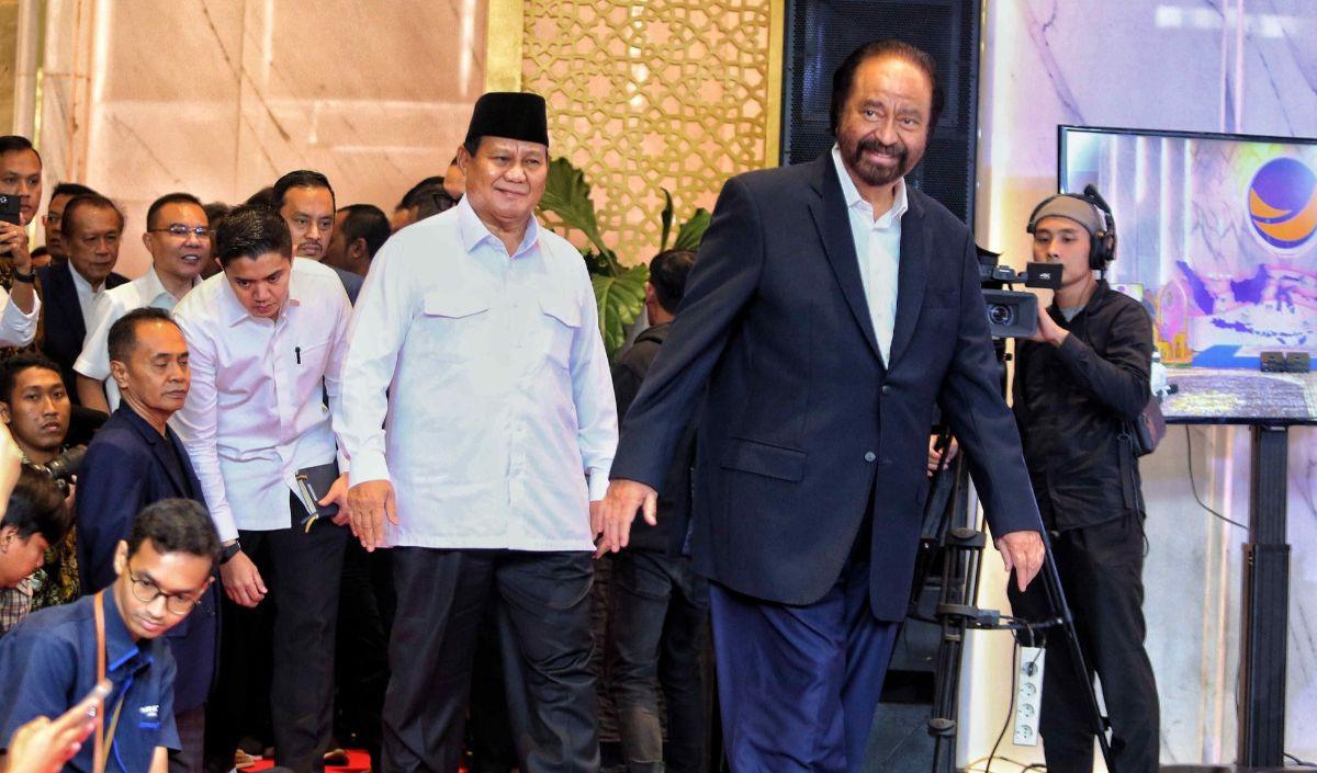 Hanya saja, Surya Paloh menilai kondisi sekarang kurang tepat menggulirkan hak angket.<br>
