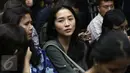 Made Sandy Salihin saat menghadiri sidang lanjutan dengan terdakwa Jessica Kumala Wongso, Jakarta, Rabu (14/9). Sandy mengaku masih belum percaya jika Mirna meninggalkan semua orang yang disayangi begitu muda dan cepat. (Liputan6.com/Helmi Afandi)