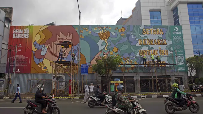 Converse Suarakan Kesetaraan Gender Lewat Karya Mural Ramah Lingkungan