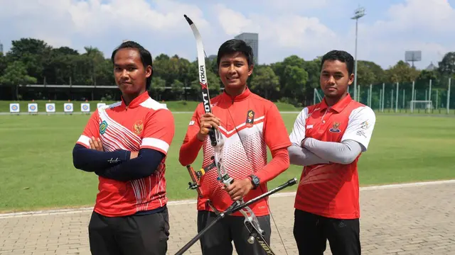 Tim panahan putra Indonesia