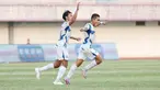 Sayap kiri asal Timor Leste, Paulo Gali Freitas tampil moncer saat timnya PSIS Semarang melawat ke markas Dewa United pada laga pekan ke-8 BRI Liga 1 2023/2024 di Stadion Indomilk Arena, Tangerang, Senin (14/8/2023). Dalam laga yang berujung dengan kemenangan telak 4-1 Tim Mahesa Jenar atas Dewa United, Gali Freitas mencetak satu gol dan dua assist untuk mempermalukan tuan rumah. Dengan hasil ini, PSIS melonjak ke peringkat ke-4 klasemen samentara dengan 14 poin, sedangkan Dewa United turun ke posisi 9 dengan koleksi 11 poin. (Bola.com/M Iqbal Ichsan)